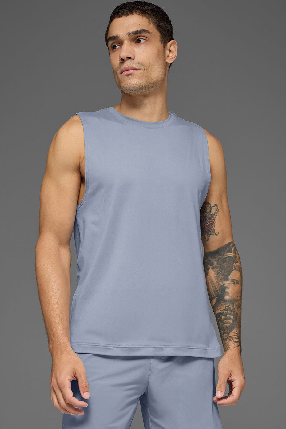 Conquer Muscle Tank - Winter Frost image 1