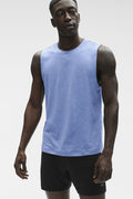 Conquer Muscle Tank - Provence Blue Heather image 1