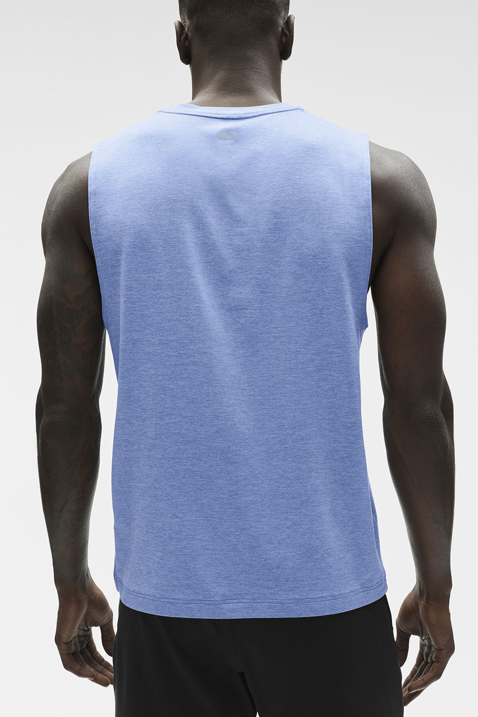 Conquer Muscle Tank - Provence Blue Heather image 2