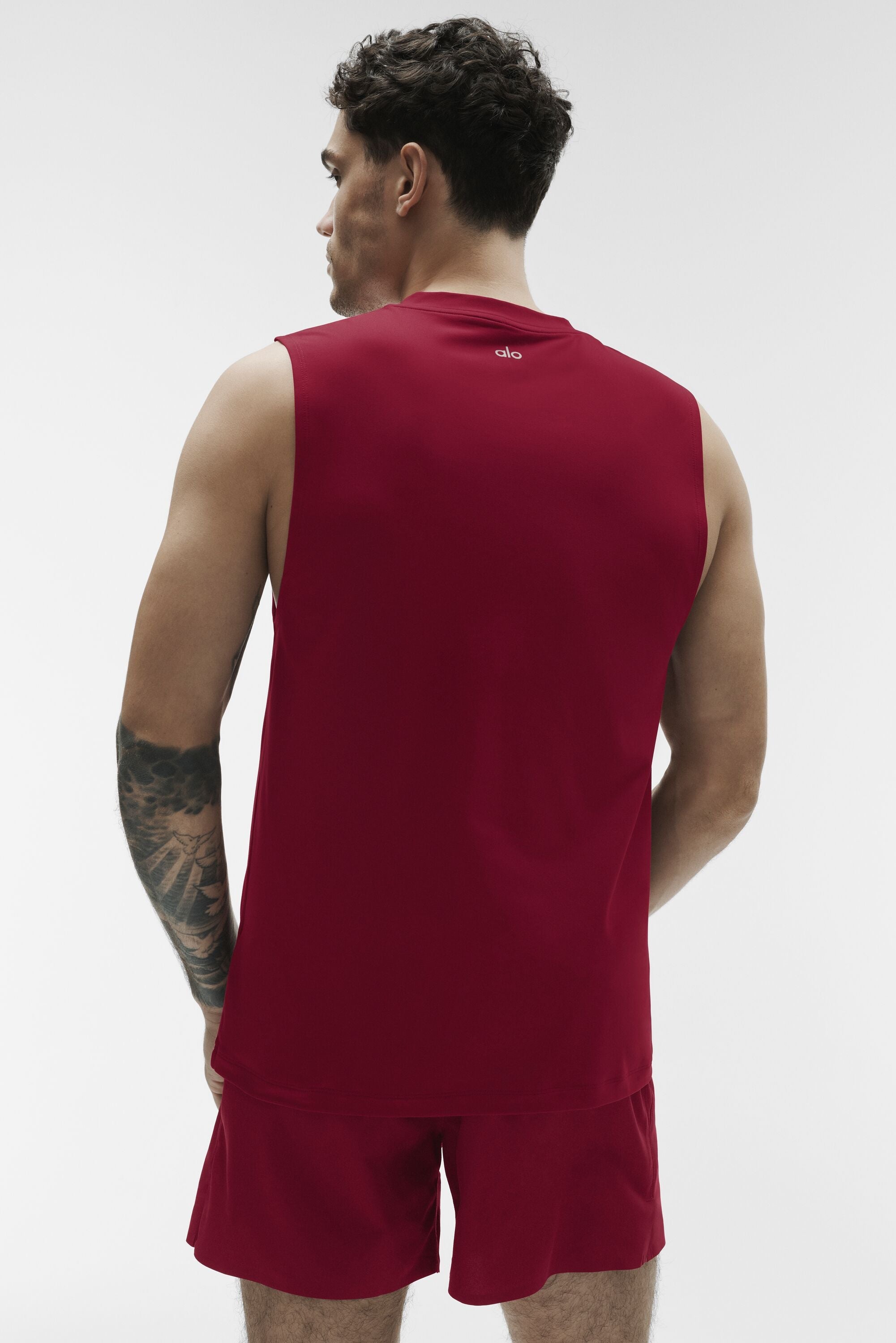Conquer Muscle Tank - Garnet image 2