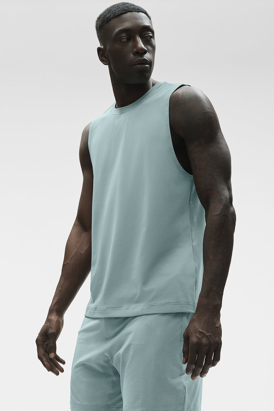 Conquer Muscle Tank - Desert Sage image 3