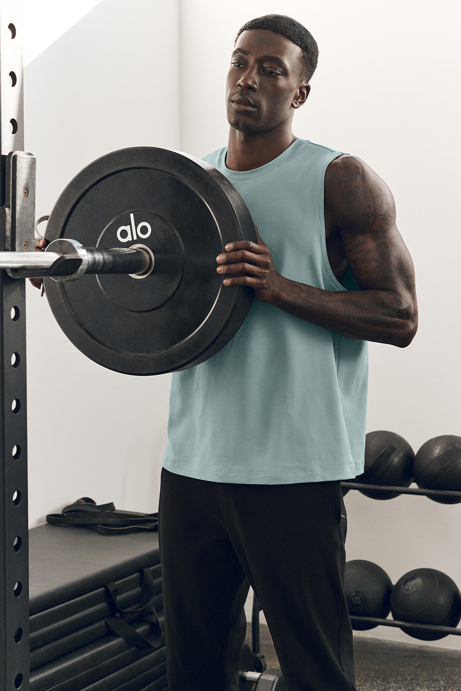 Conquer Muscle Tank - Desert Sage image 1
