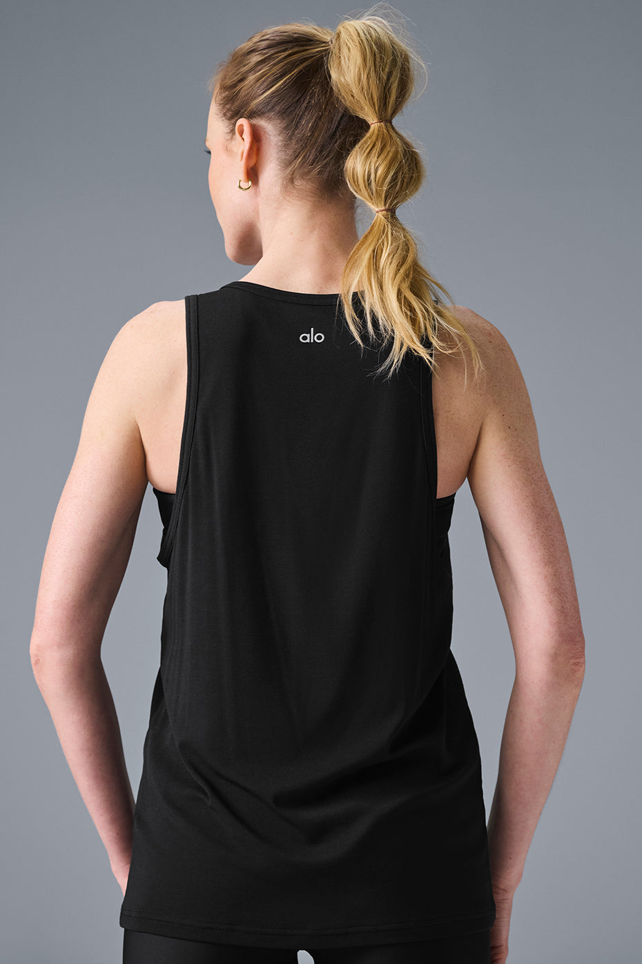 Everyday Modal Rib Tank - Black image 2