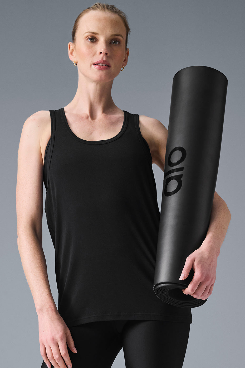 Everyday Modal Rib Tank - Black image 3