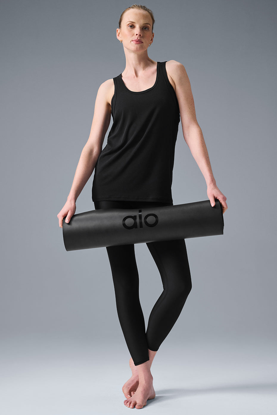 Everyday Modal Rib Tank - Black image 4
