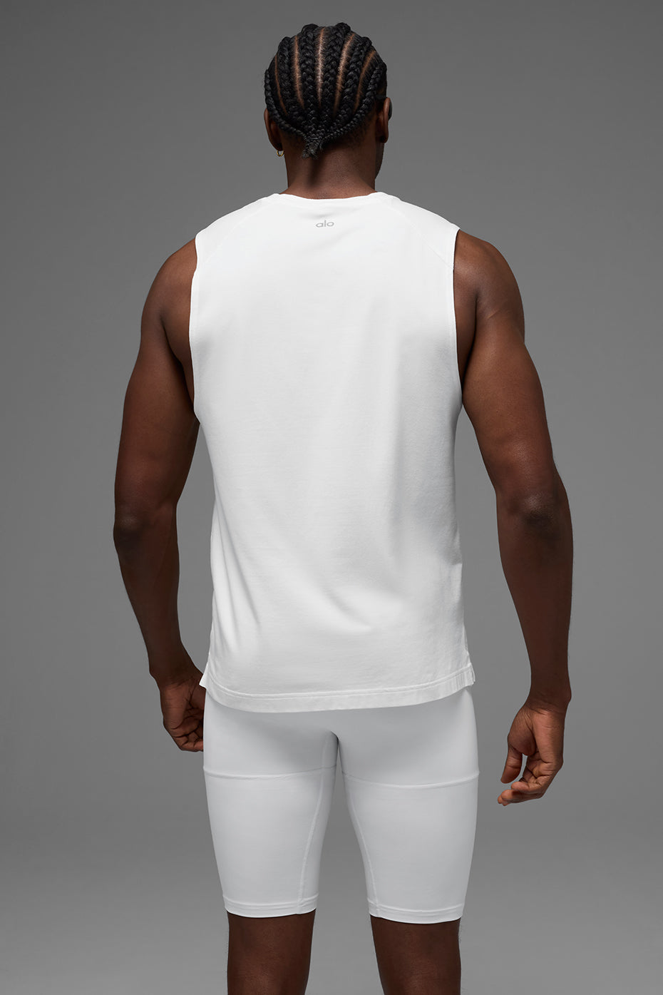 ALO Vapor Muscle Tank - White image 2