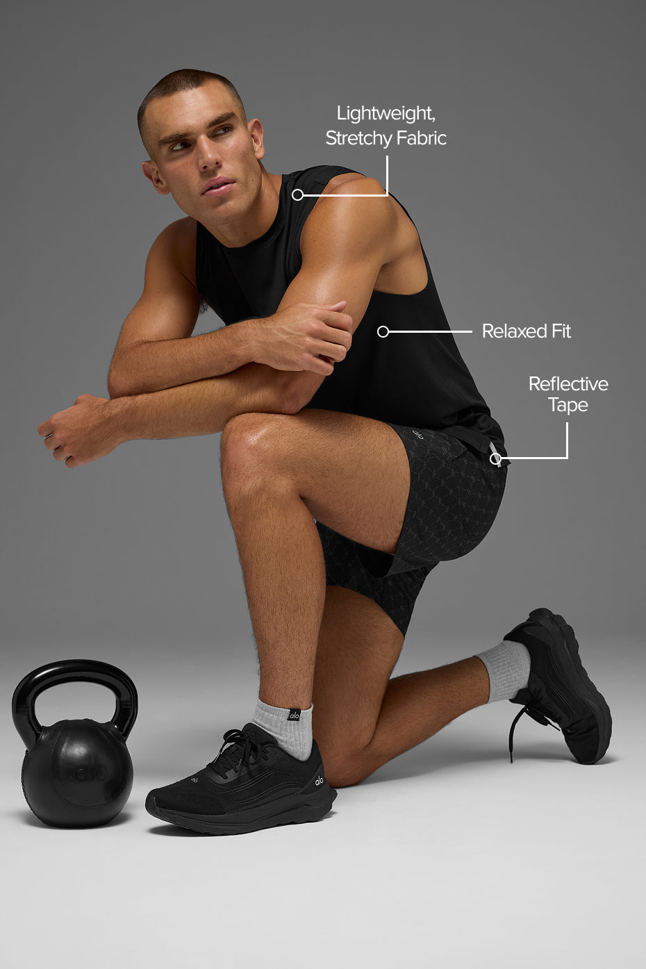 Idol Muscle Tank - Black image 2