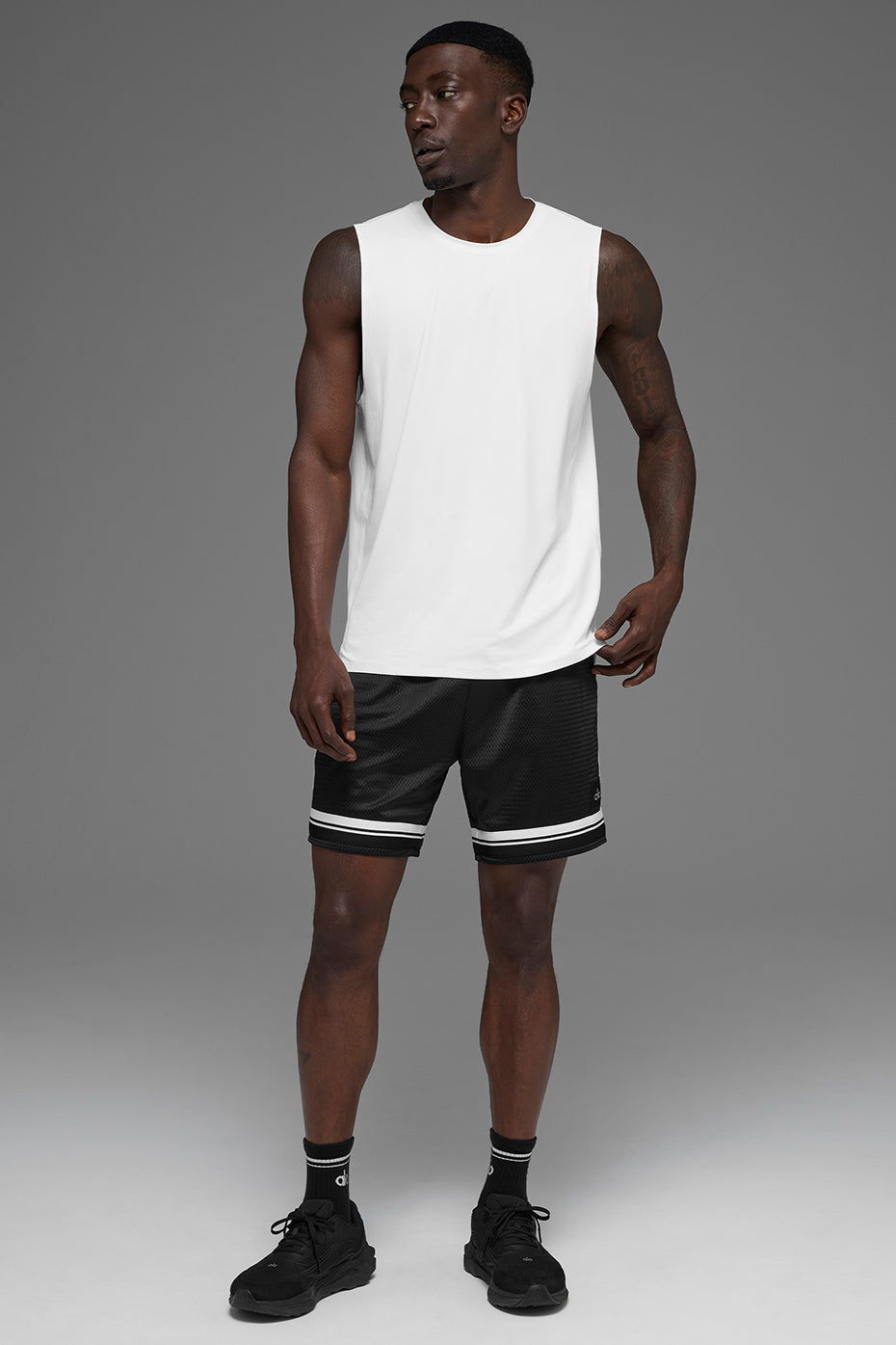Idol Muscle Tank - White image 5
