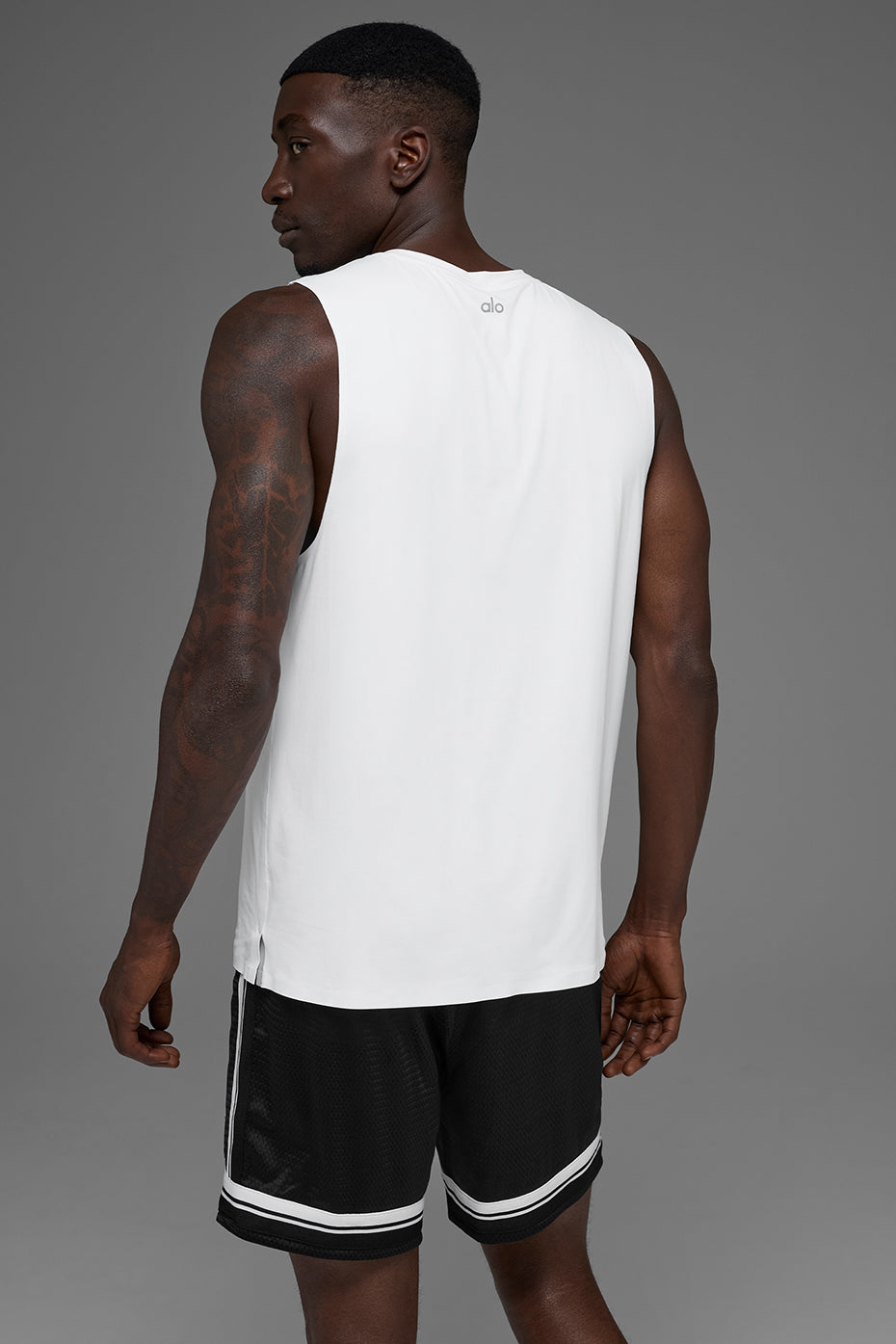 Idol Muscle Tank - White image 3