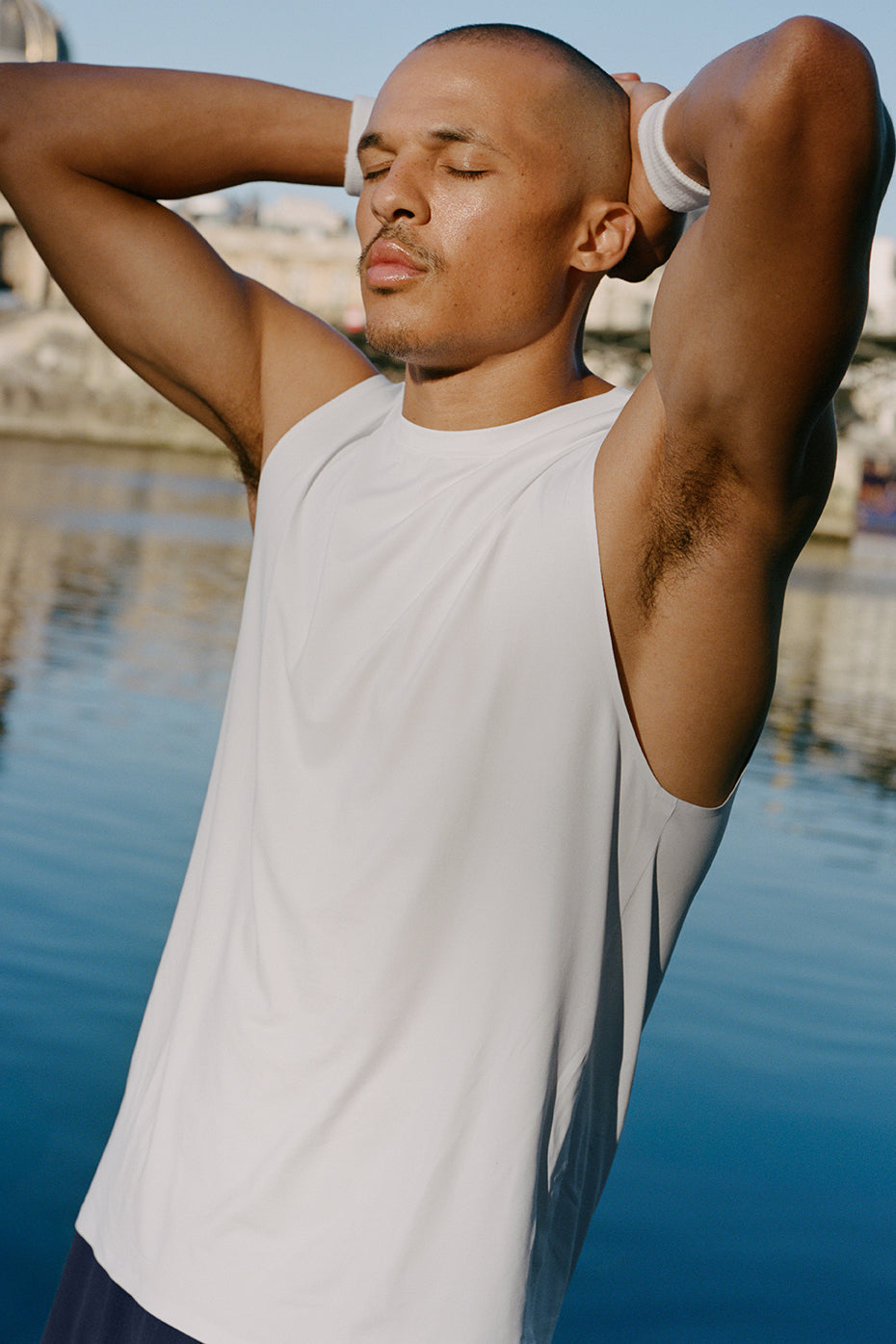Idol Muscle Tank - White image 1