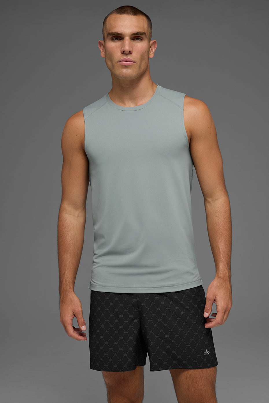 Idol Muscle Tank - Lunar Grey image 1