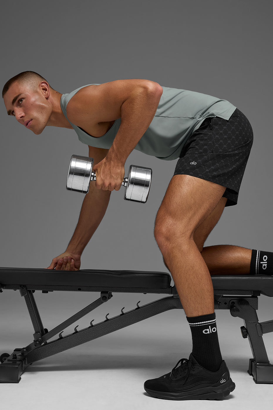 Idol Muscle Tank - Lunar Grey image 4