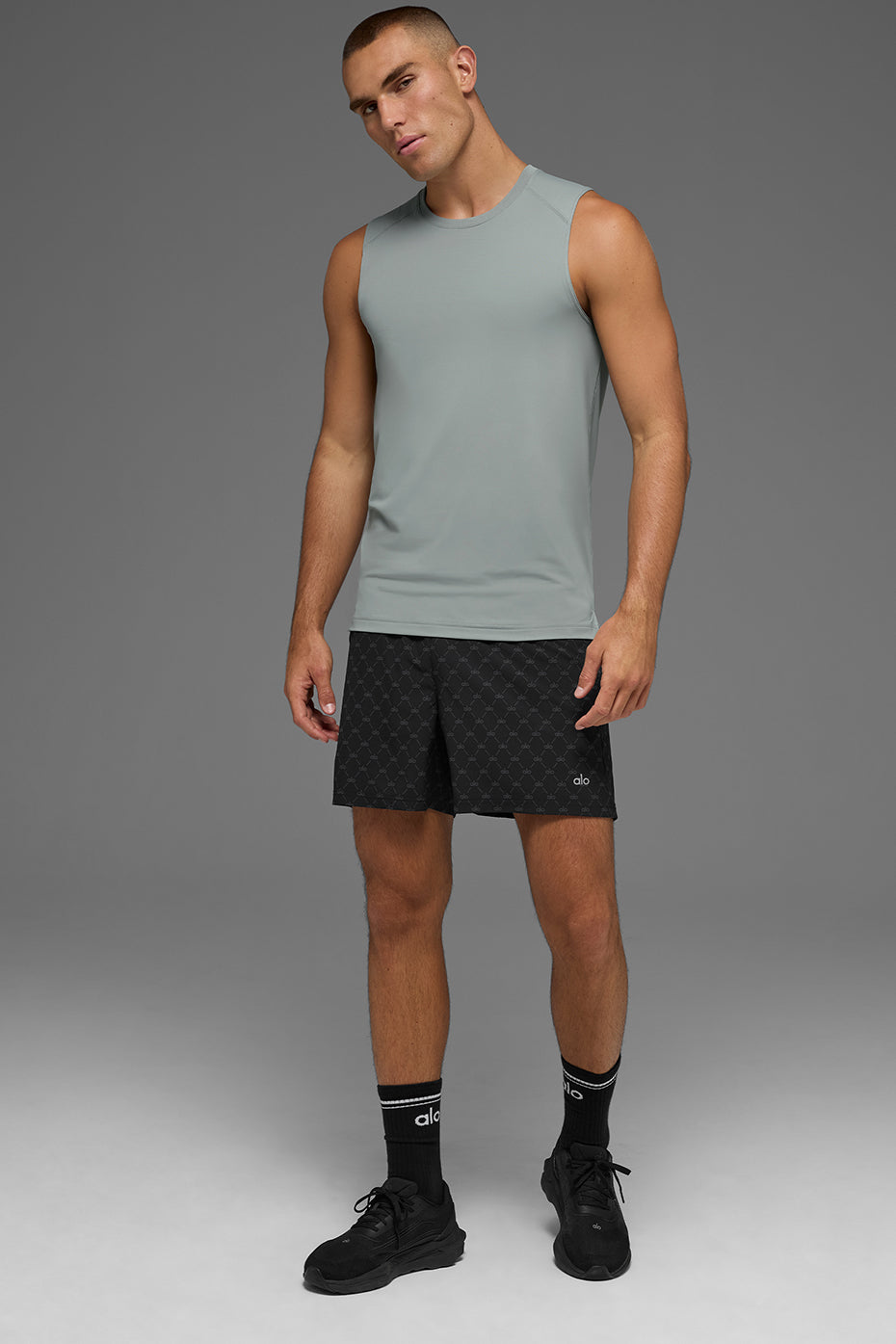 Idol Muscle Tank - Lunar Grey image 3