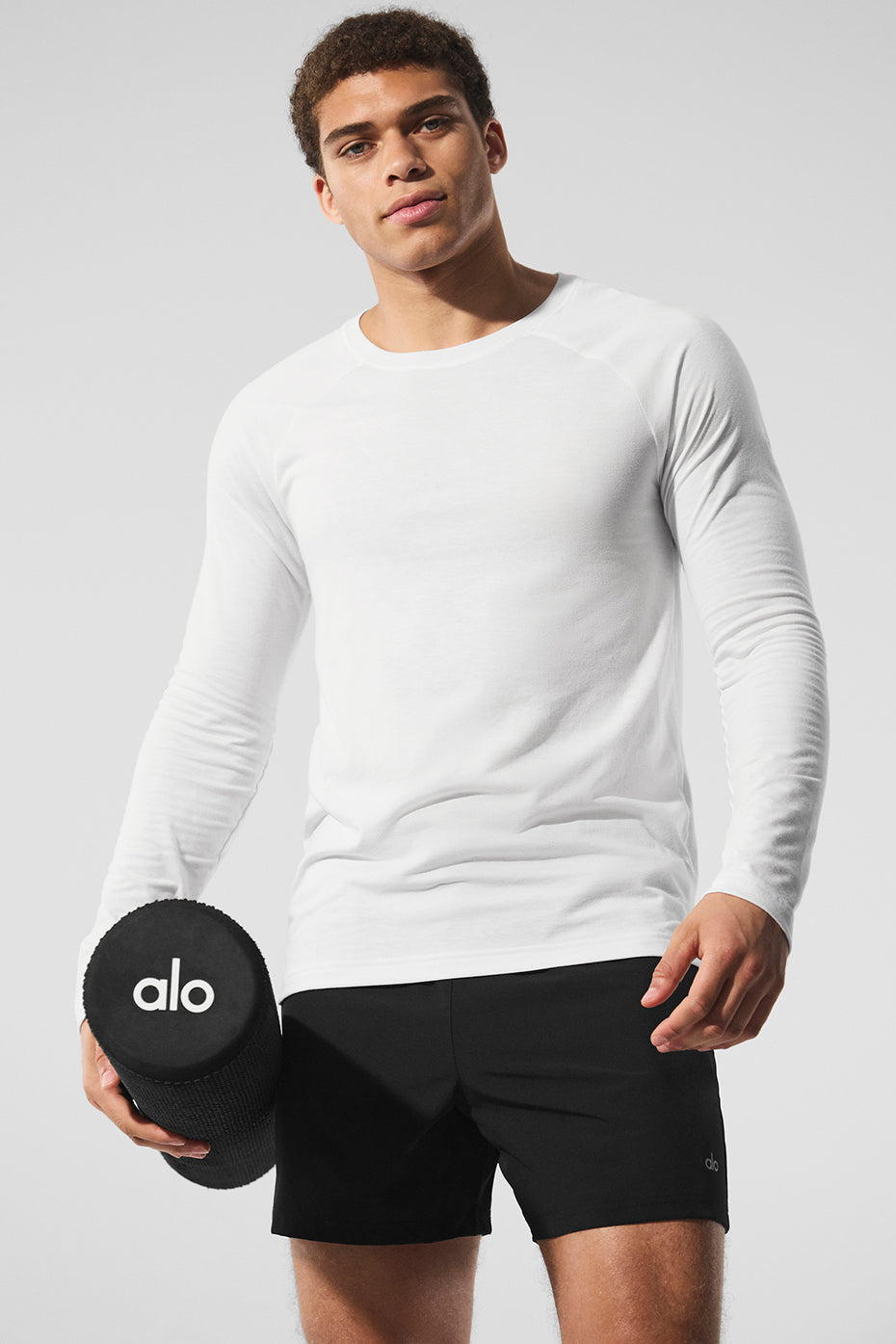 Triumph Long Sleeve Tee - White image 1