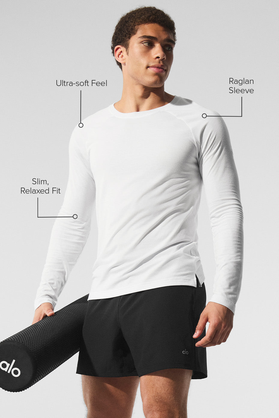 Triumph Long Sleeve Tee - White image 2