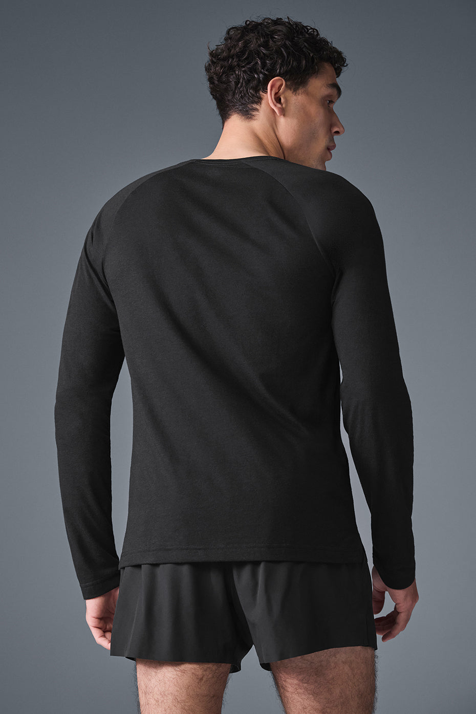 Triumph Long Sleeve Tee - Black image 2