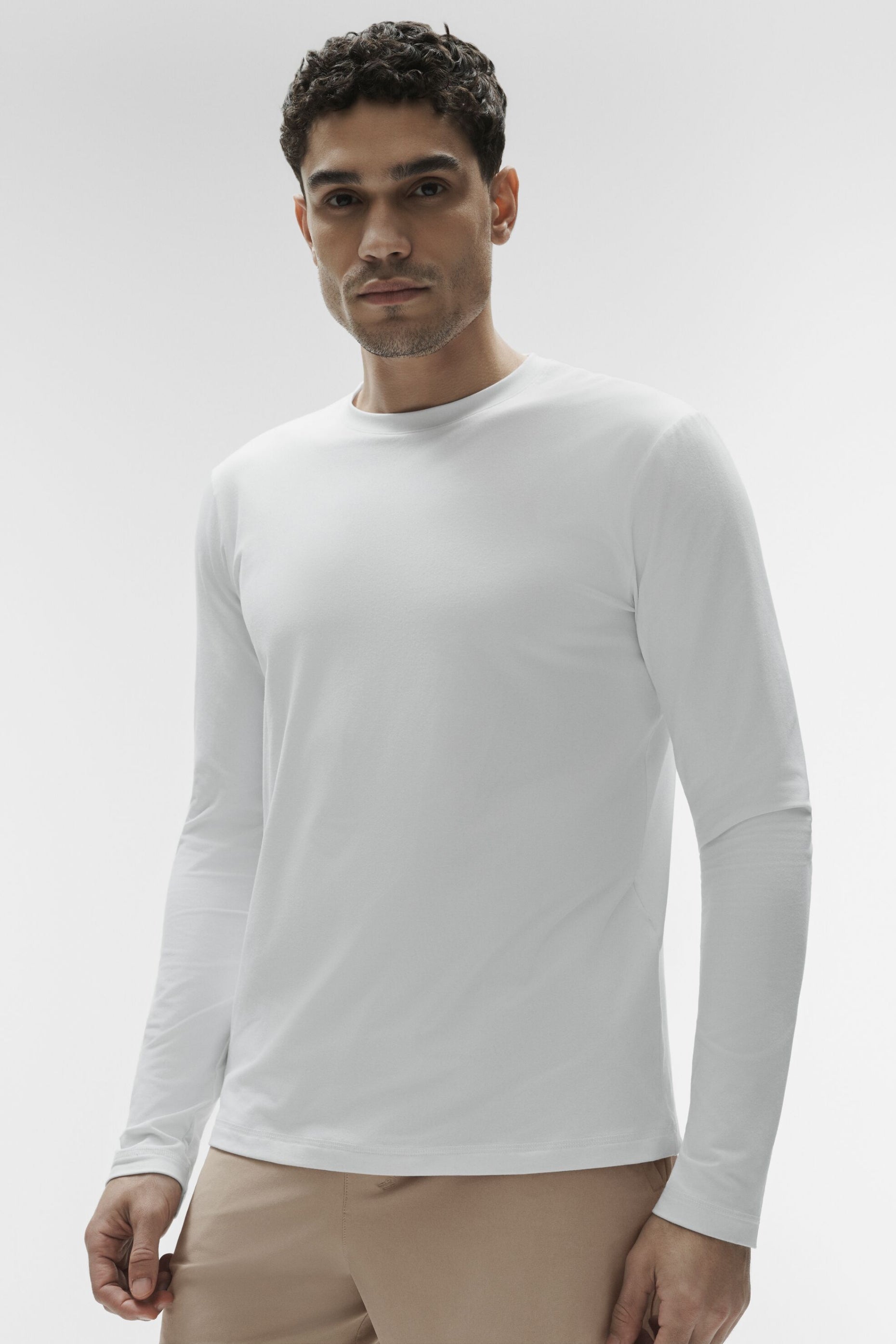 Conquer Reform Crewneck Long Sleeve - White image 1