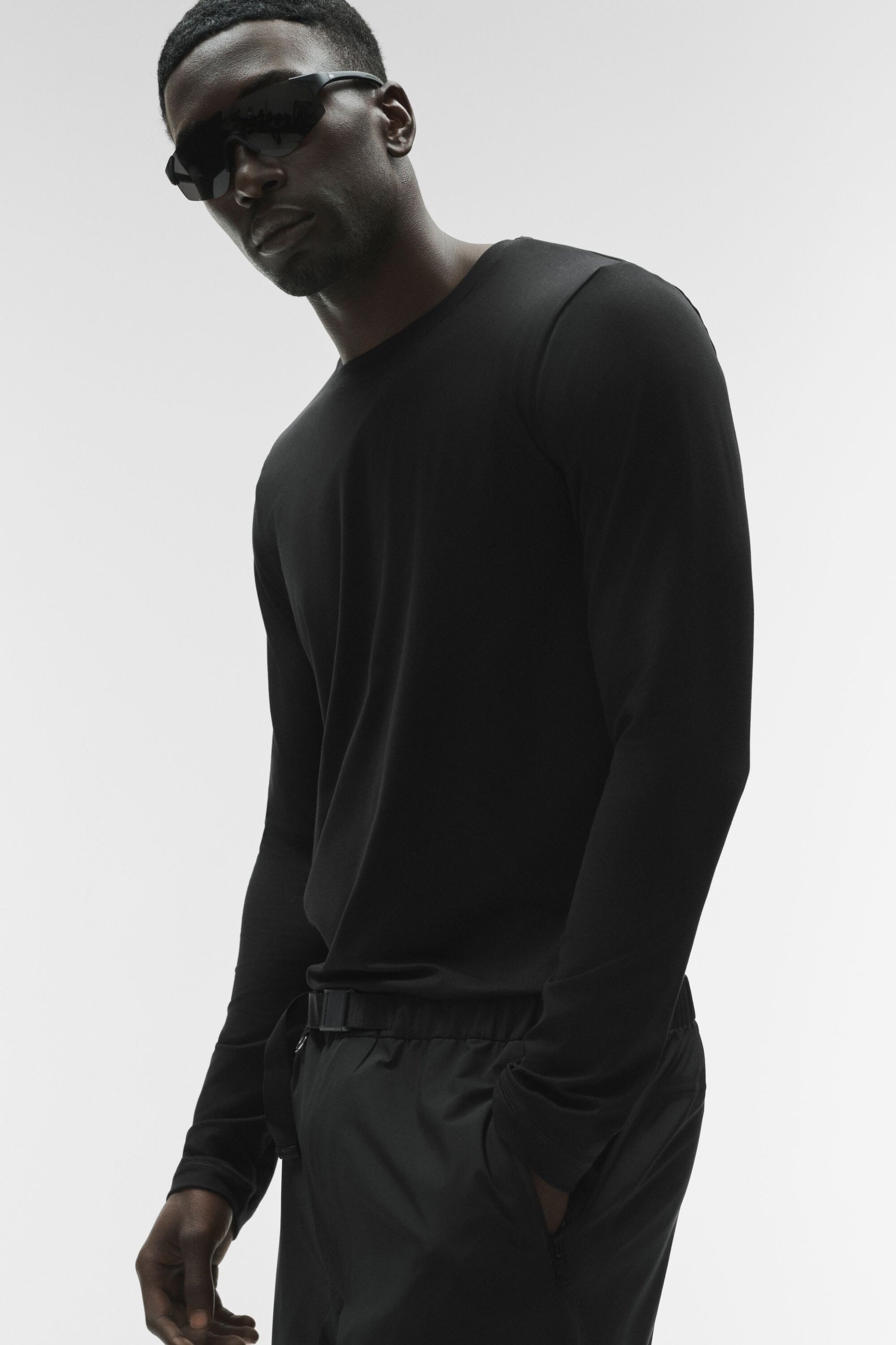 Conquer Reform Crewneck Long Sleeve - Black image 1