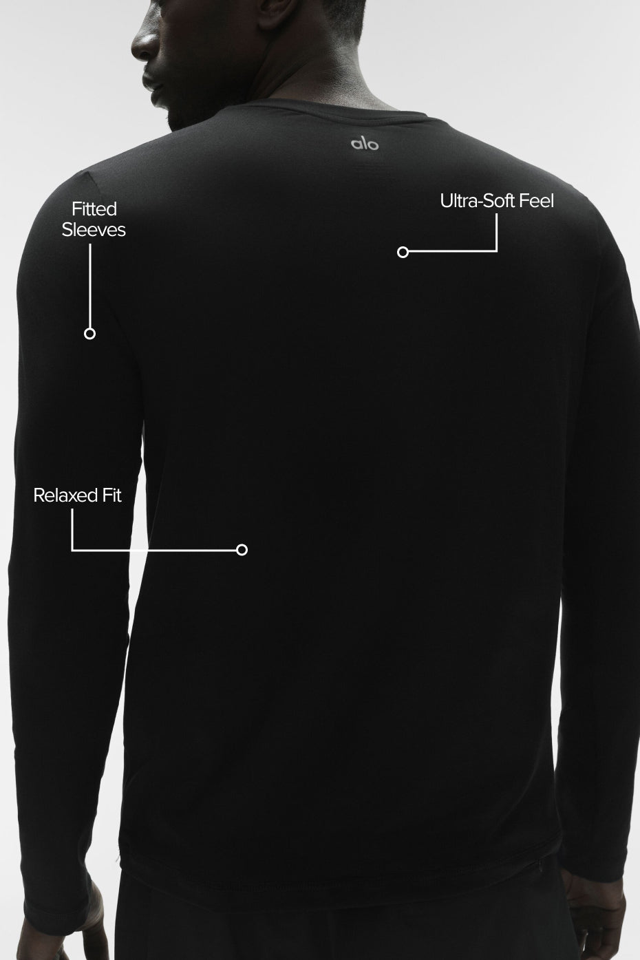 Conquer Reform Crewneck Long Sleeve - Black image 2