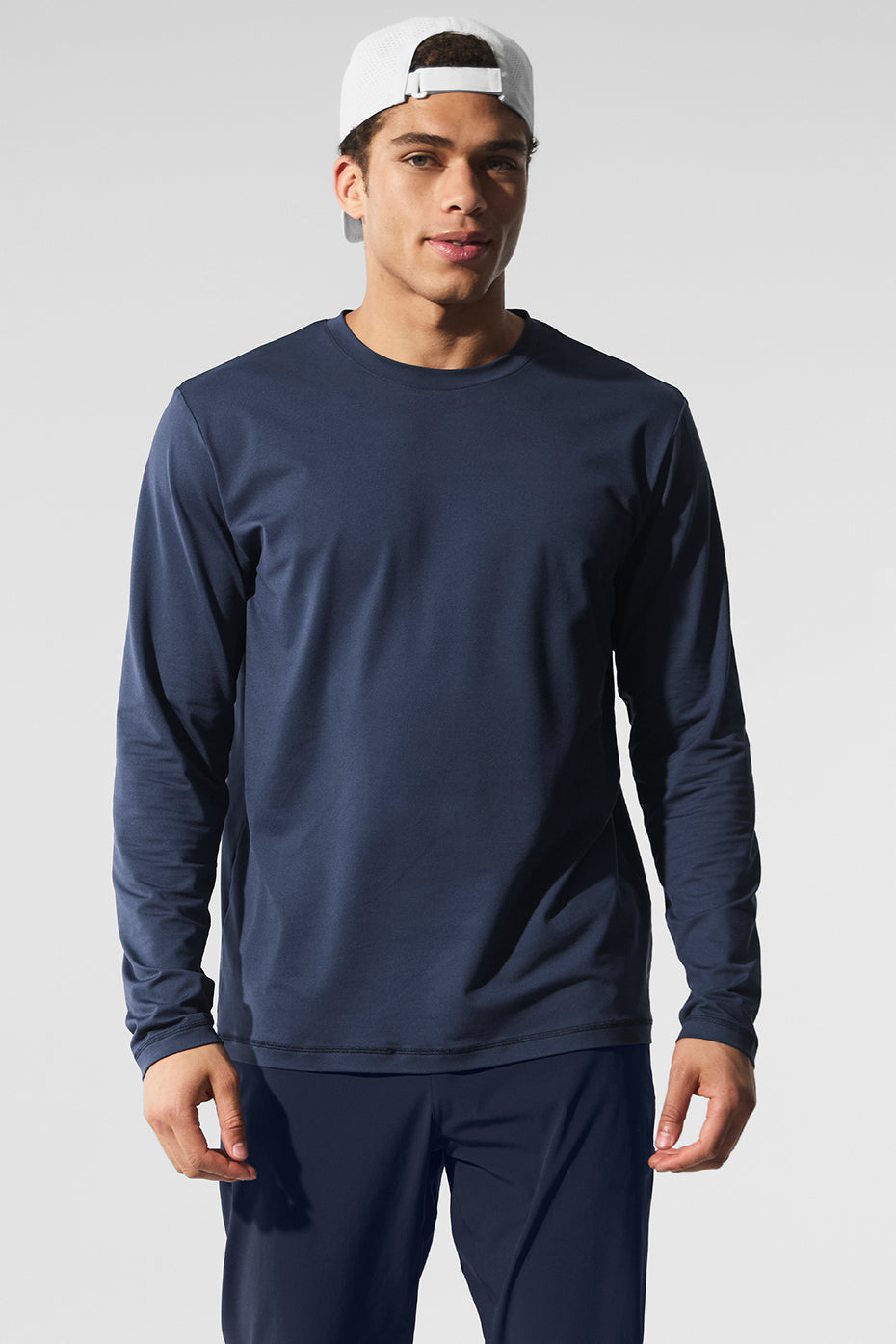 Conquer Reform Crewneck Long Sleeve - Navy image 1