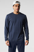 Conquer Reform Crewneck Long Sleeve - Navy image 1