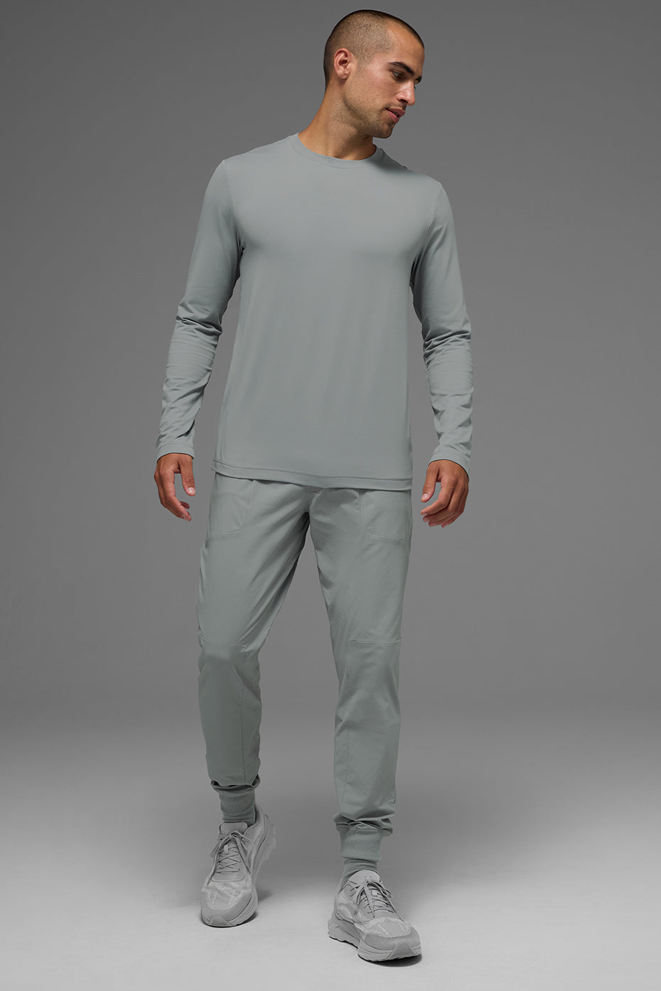 Conquer Reform Crewneck Long Sleeve - Lunar Grey image 5