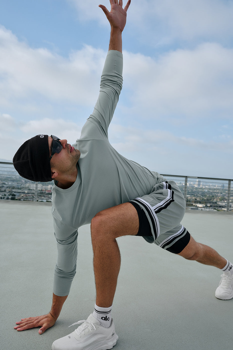 Conquer Reform Crewneck Long Sleeve - Lunar Grey image 1