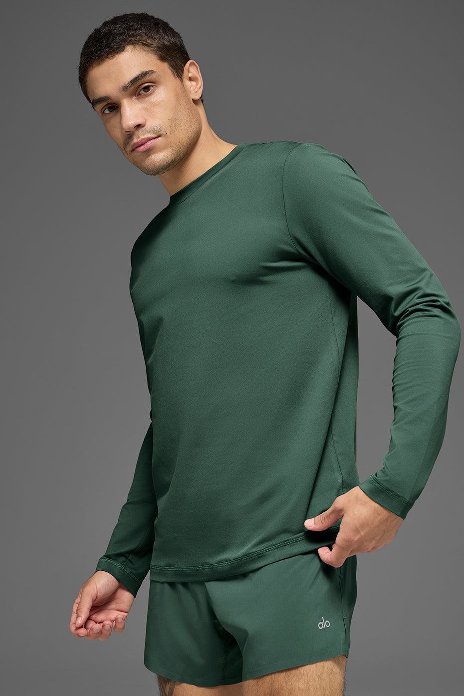 Conquer Reform Crewneck Long Sleeve - Clover Green image 1