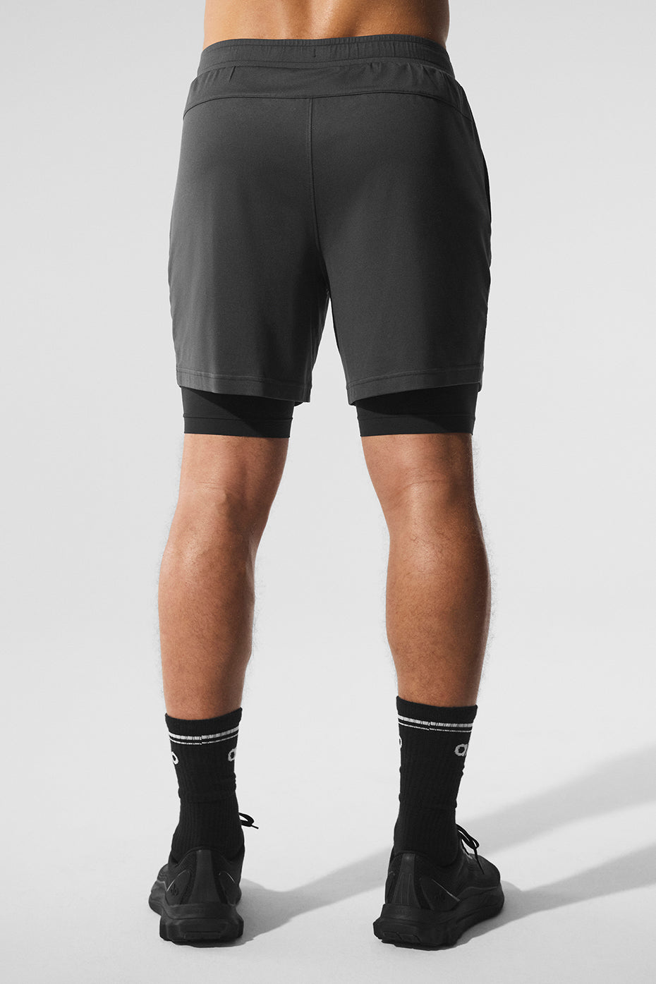 Conquer React 2-In-1 Performance Short - Anthracite/Black image 2
