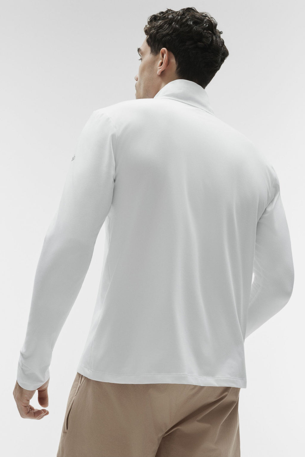 Conquer 1/4 Zip Reform Long Sleeve - White image 5
