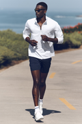 Conquer 1/4 Zip Reform Long Sleeve - White image 1