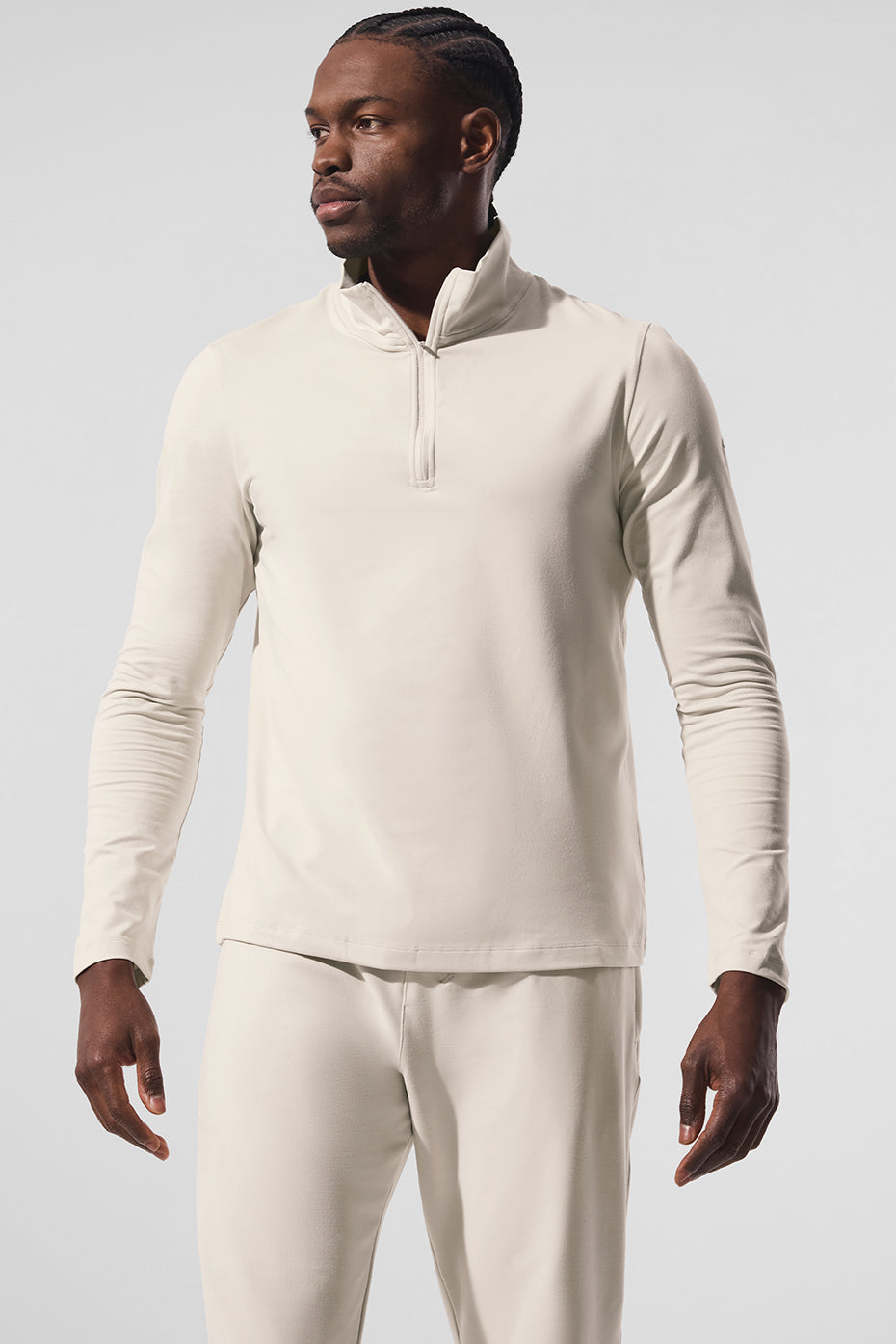 Conquer 1/4 Zip Reform Long Sleeve - Bone image 1
