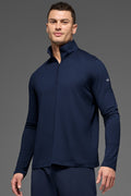 Conquer 1/4 Zip Reform Long Sleeve - Navy image 1