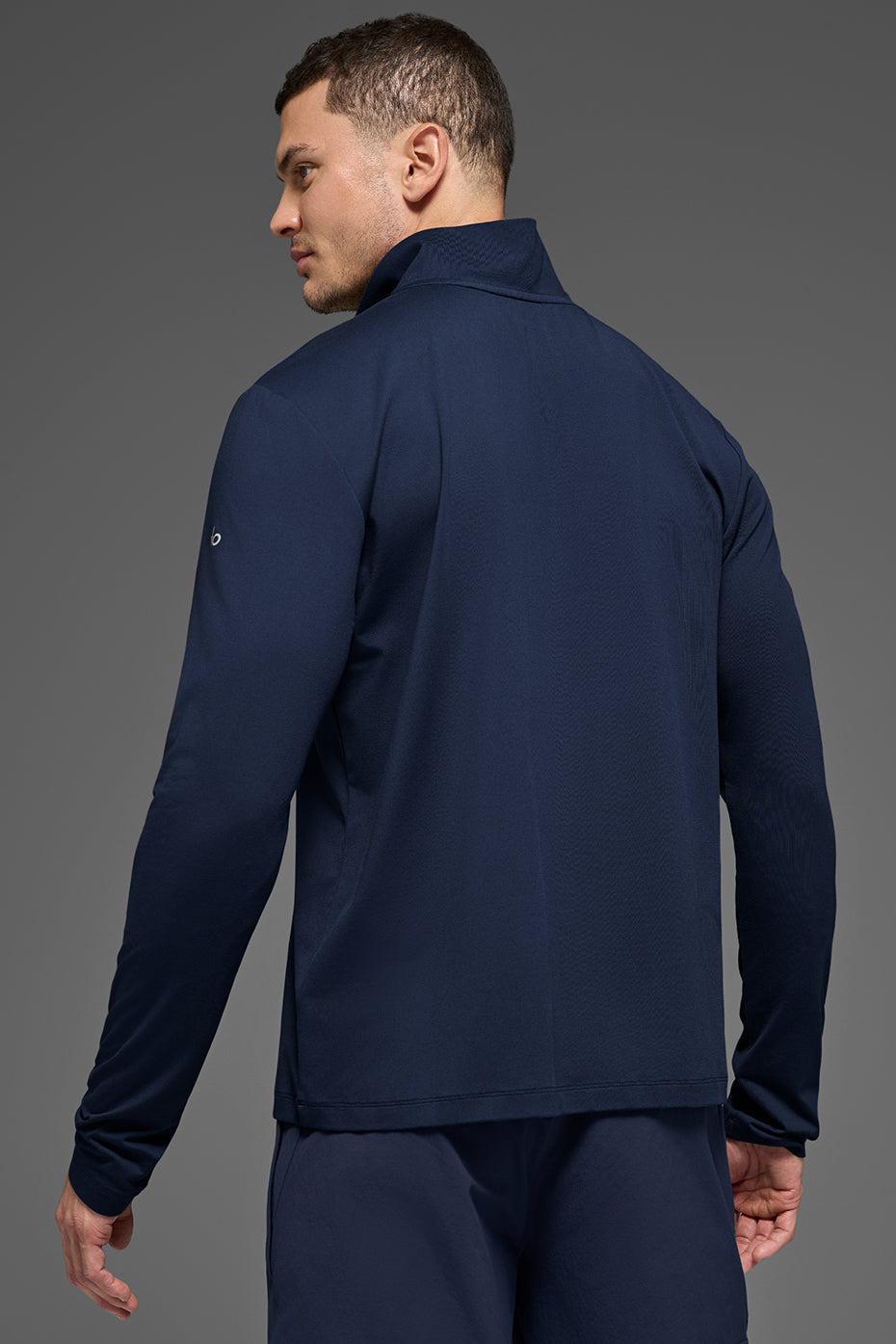 Conquer 1/4 Zip Reform Long Sleeve - Navy image 3