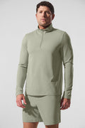 Conquer 1/4 Zip Reform Long Sleeve - Limestone image 1