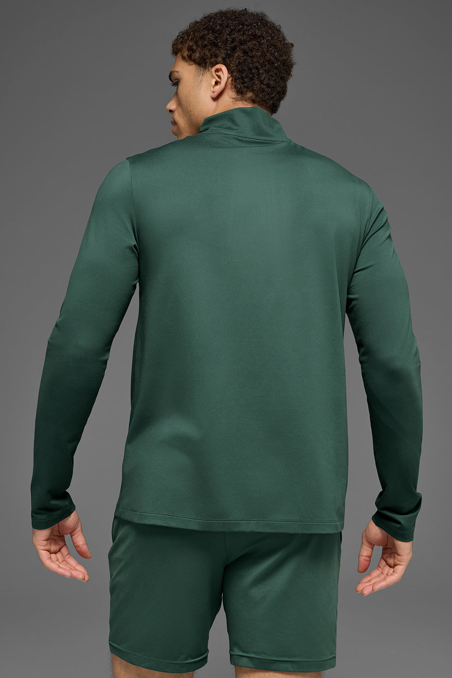 Conquer 1/4 Zip Reform Long Sleeve - Clover Green image 2