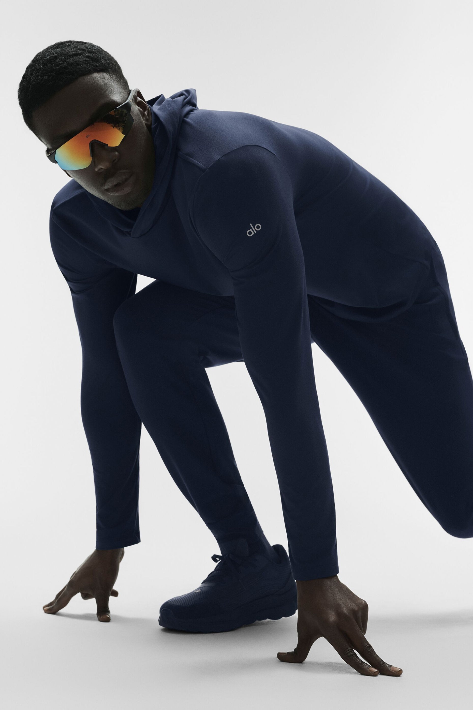 Conquer Reform Long Sleeve With Hood - Navy image 6