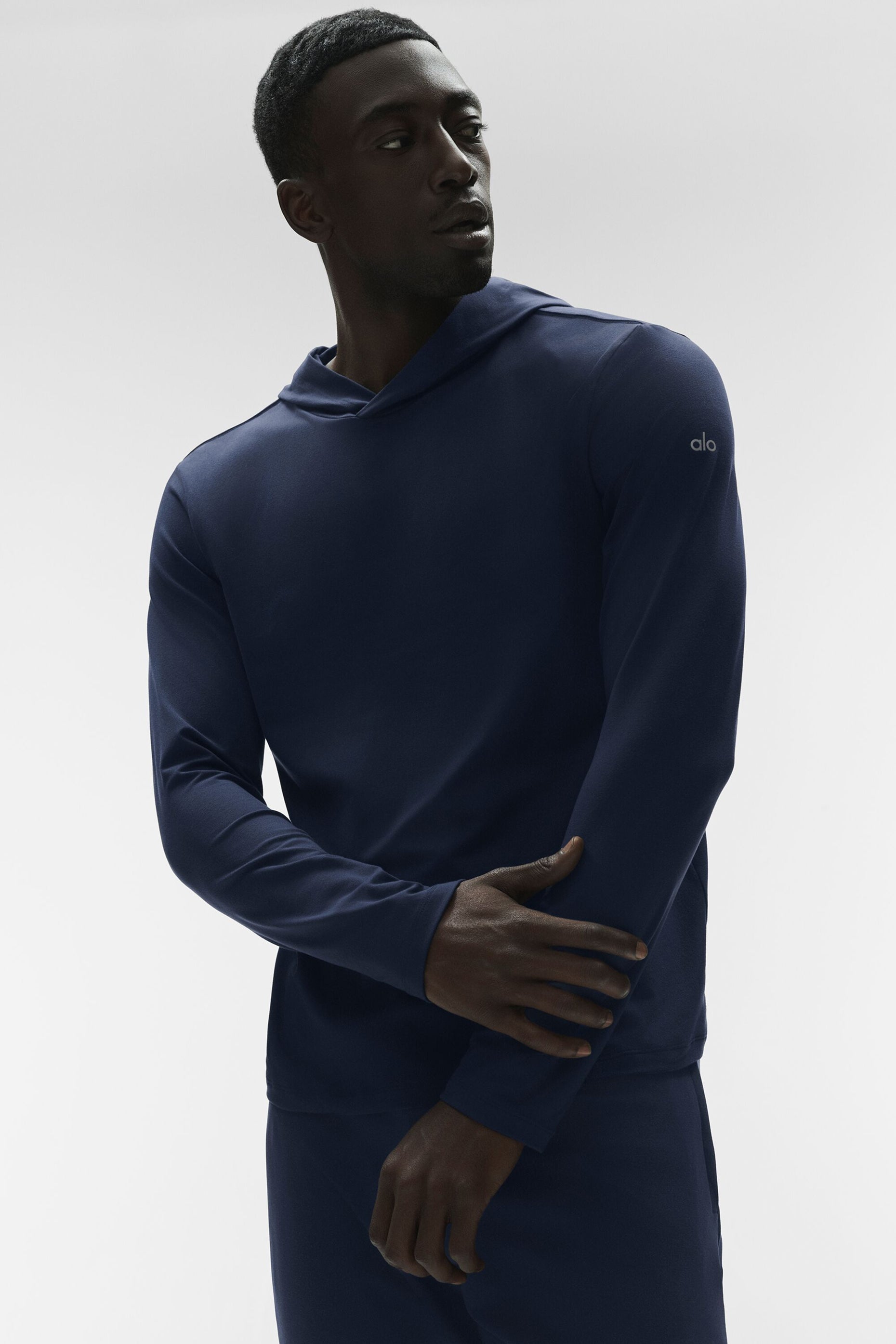 Conquer Reform Long Sleeve With Hood - Navy image 4
