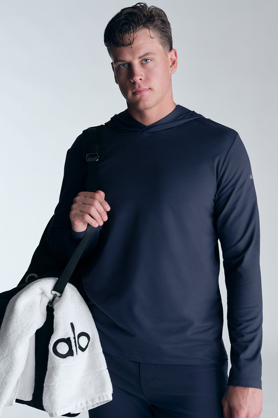 Conquer Reform Long Sleeve With Hood - Navy image 1