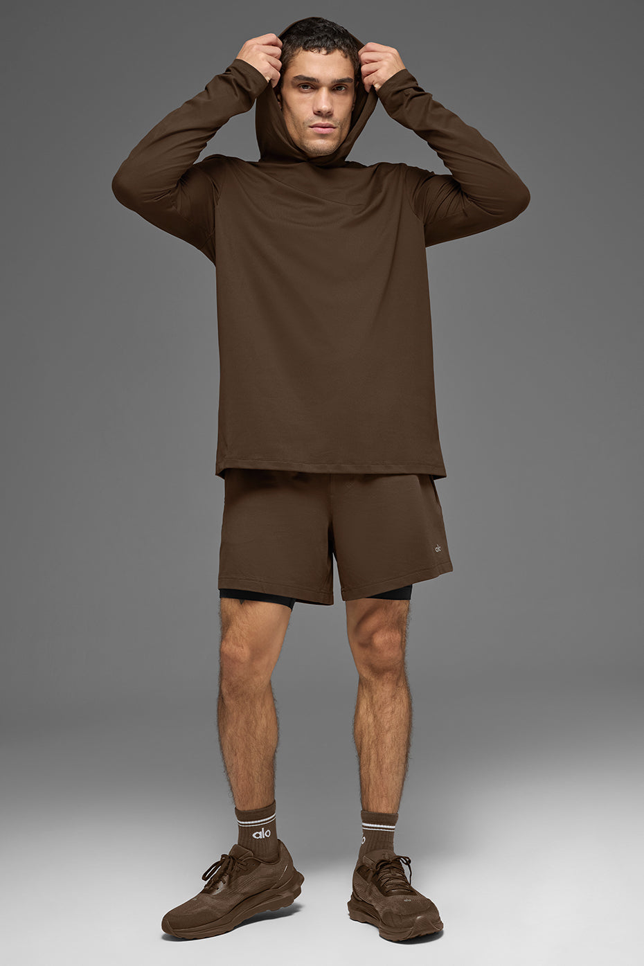 Conquer Reform Long Sleeve With Hood - Espresso image 5
