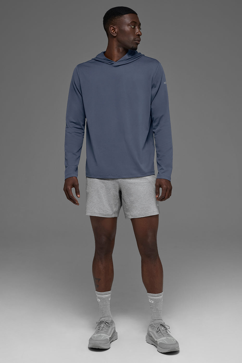 Conquer Reform Long Sleeve With Hood - Bluestone image 5