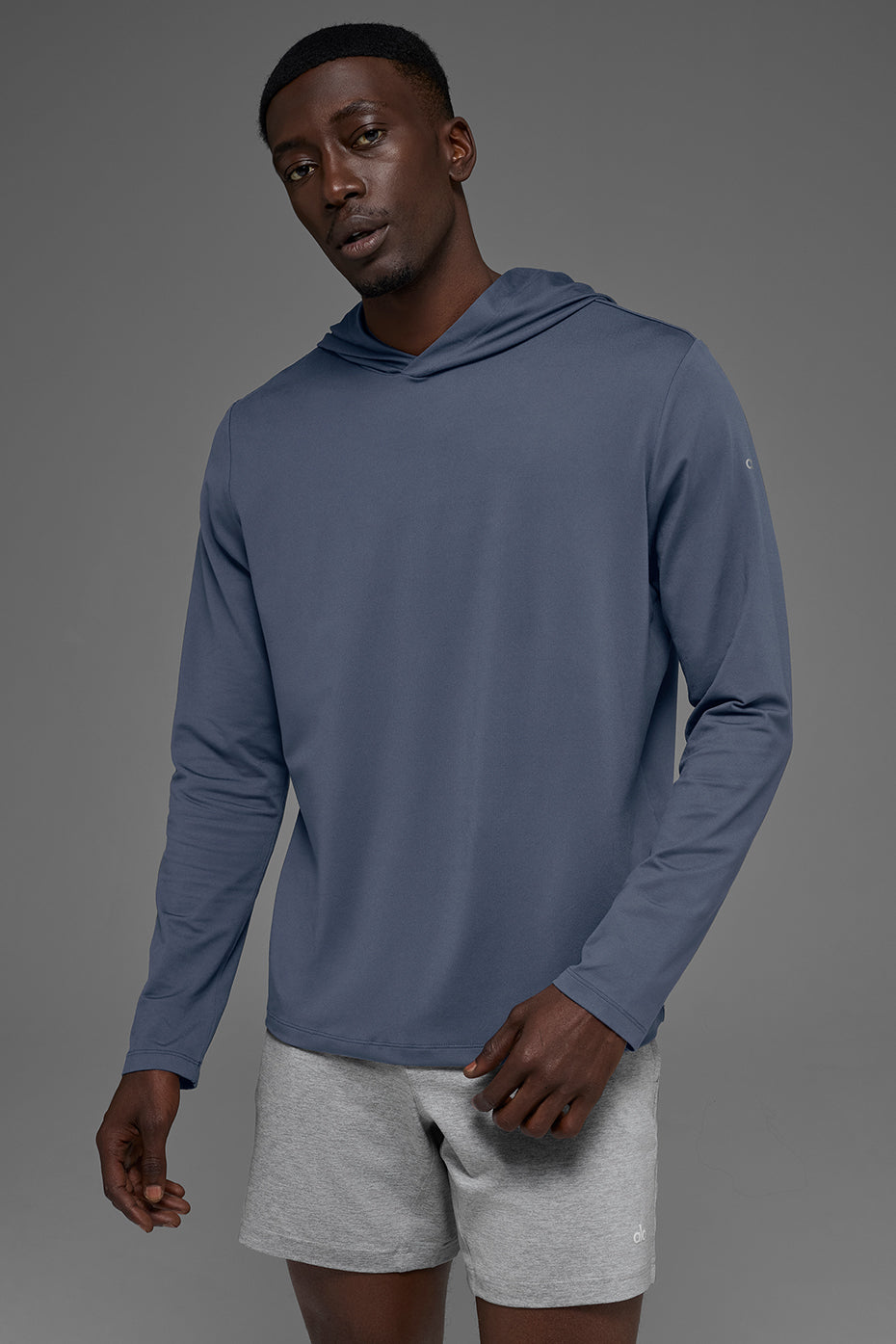 Conquer Reform Long Sleeve With Hood - Bluestone image 1