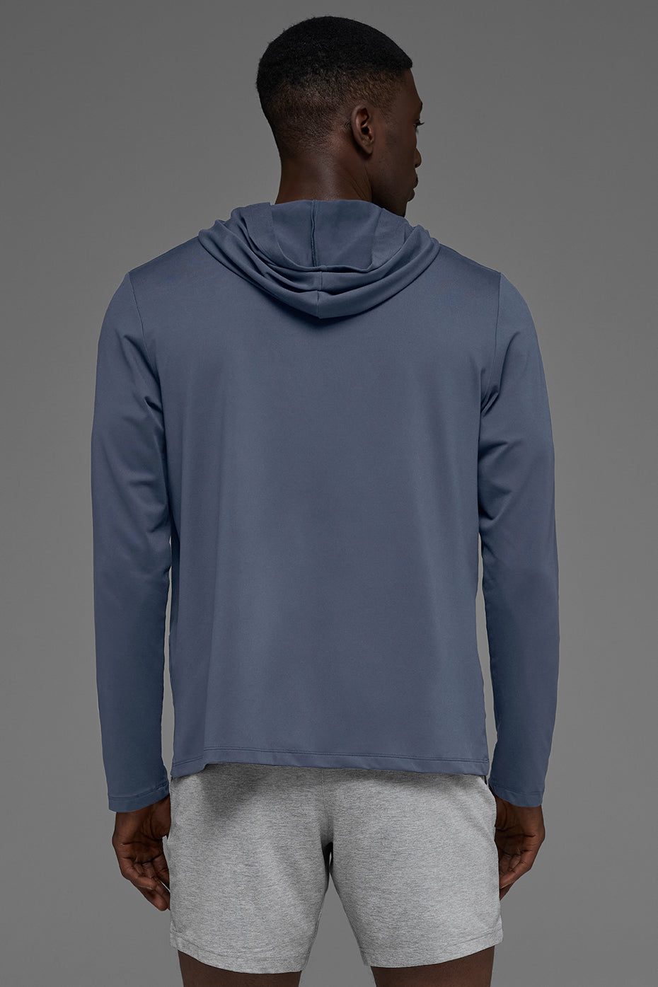 Conquer Reform Long Sleeve With Hood - Bluestone image 3