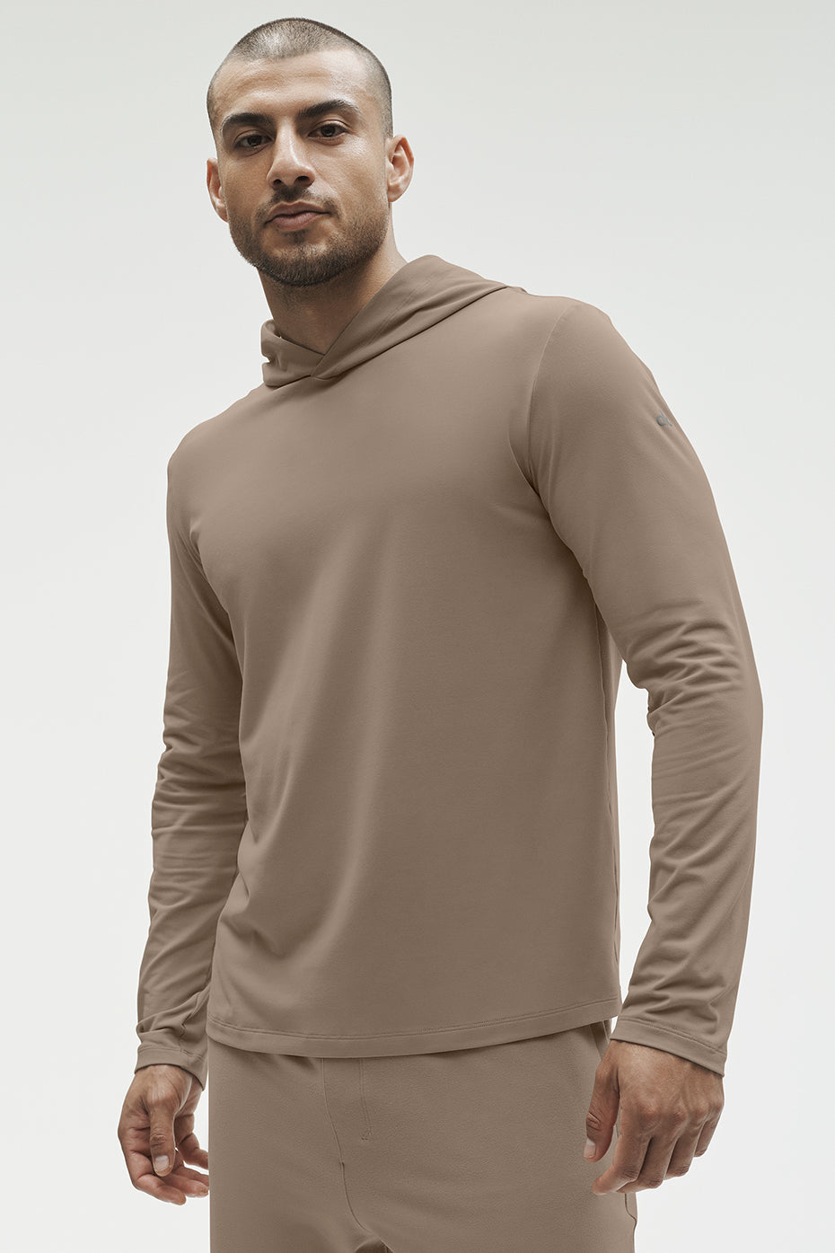 Conquer Reform Long Sleeve With Hood - Gravel image 3