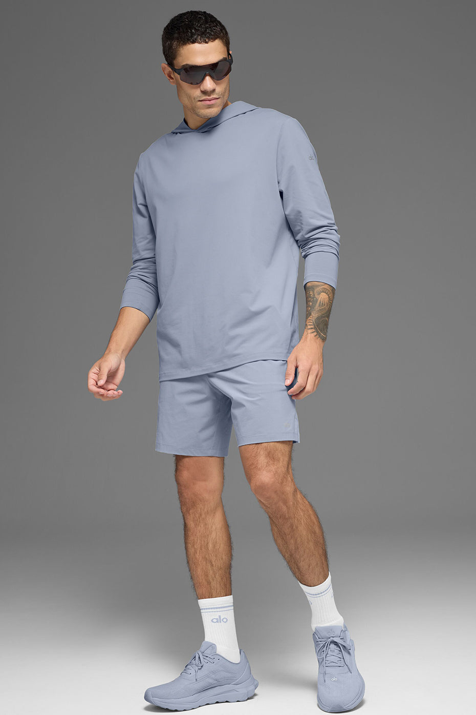 Conquer Reform Long Sleeve With Hood - Winter Frost image 5