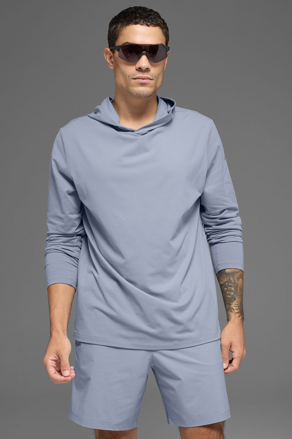 Conquer Reform Long Sleeve With Hood - Winter Frost image 2