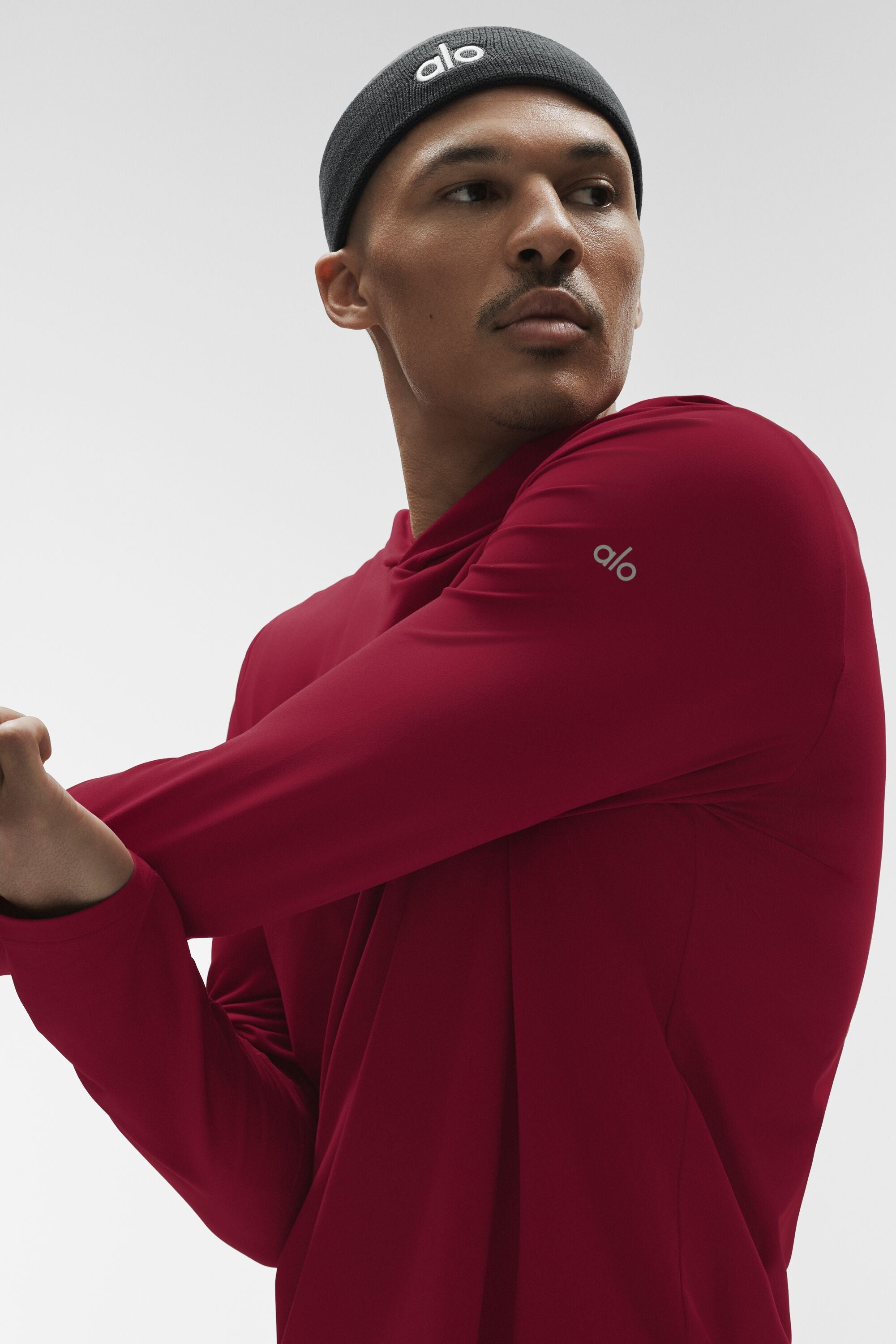 Conquer Reform Long Sleeve With Hood - Garnet image 4