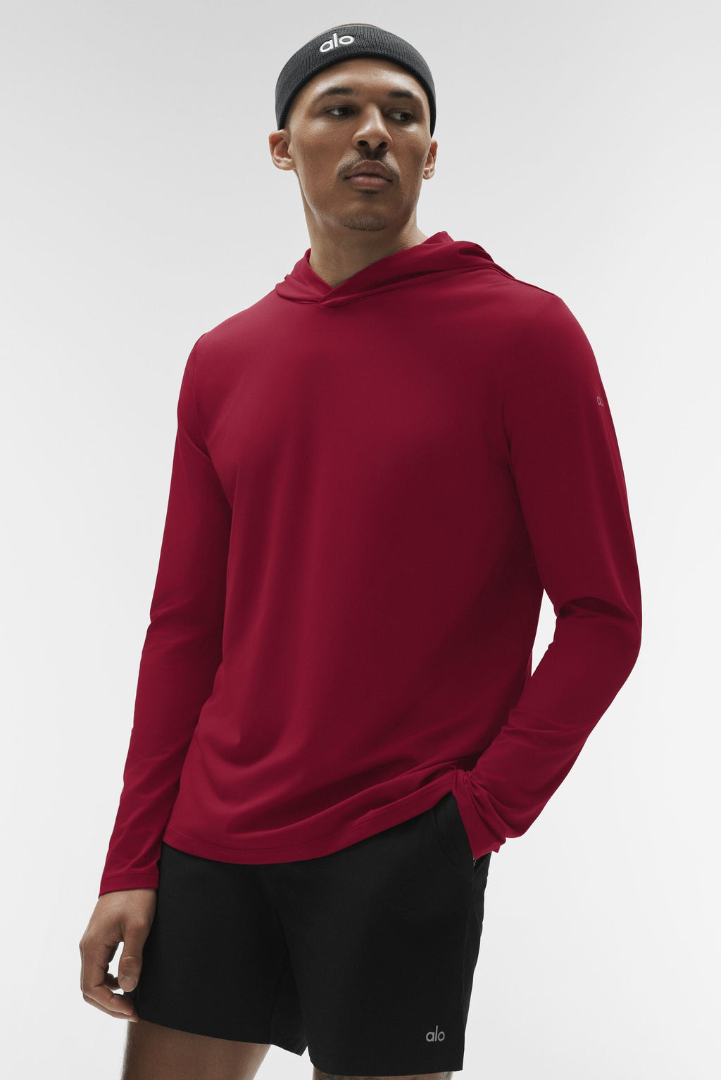 Conquer Reform Long Sleeve With Hood - Garnet image 3