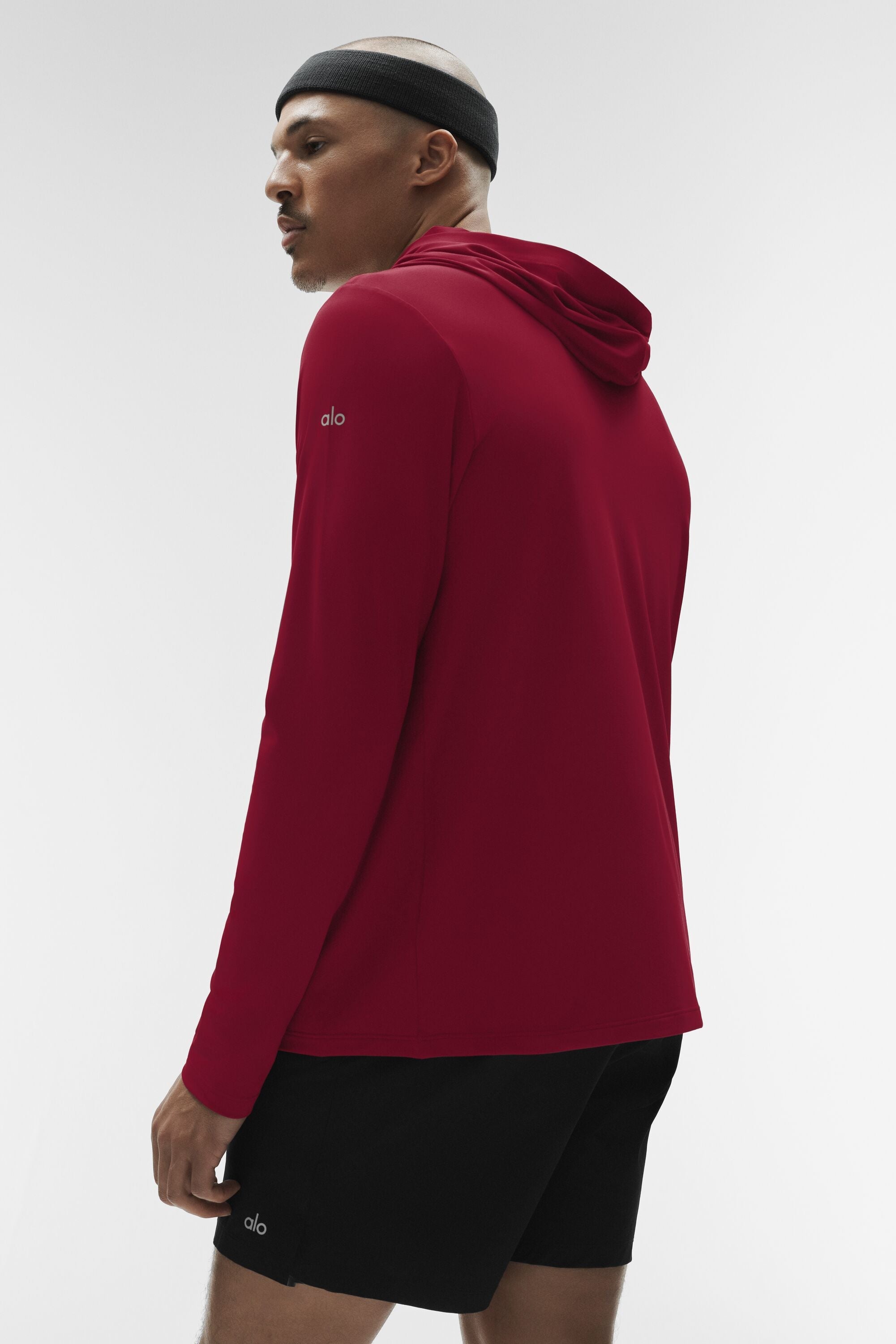 Conquer Reform Long Sleeve With Hood - Garnet image 2