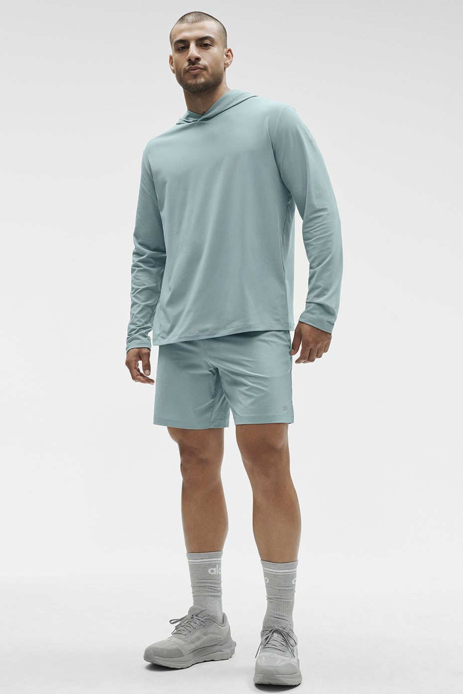 Conquer Reform Long Sleeve With Hood - Desert Sage image 6